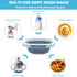 ticurills Collapsible Baby Bottles Wash Basin, Ideal Gifts for Baby & Moms, Multi-Purpose Wash Basin for Babies Bottles