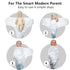3-Pack Organic Baby Swaddle Sleep Sacks - Newborn Swaddle Sack - Ergonomic Baby Swaddles 0-3 Months - Baby Sleep Sack - Baby Swaddle Blanket Wrap