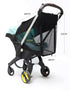 2 in 1 Strollers Sun Shade Net for DOONA Baby Stroller and Carseat, UV Protection Sun Cover Awning
