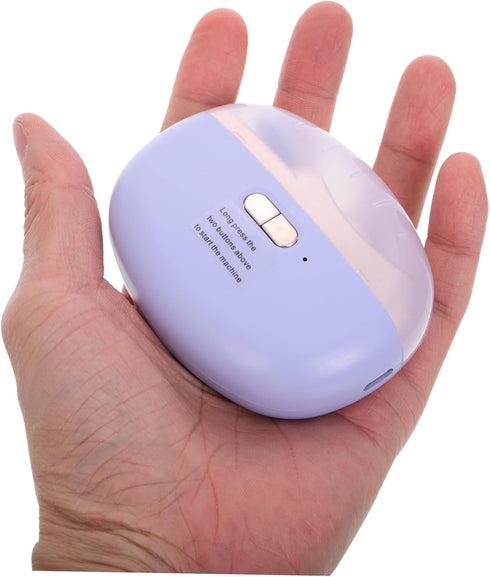 Trimming Pinching ibasenice Electric Nail Clipper with Ergonomic Handle Automatic for Adults Boy Girl Speed Control