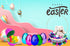 120-Pack 2.25" (120-Pack) The Dreidel Company Metallic Fillable Easter Eggs with Hinge Bulk Colorful Bright Plastic