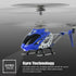 S107/S107G 3CH 3.5 Cheerwing Phantom Channel Mini RC Helicopter with Gyro Blue
