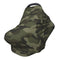 Schgap Green Camouflage Car Seat Cover Canopy for Babies, Nursing Cover Breastfeeding Baby
