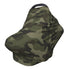 Schgap Green Camouflage Car Seat Cover Canopy for Babies, Nursing Cover Breastfeeding Baby
