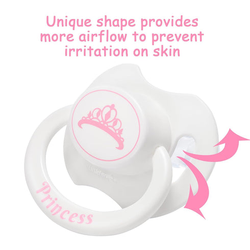 LittleForBig Adult-Sized Pacifier with Crown Design - Generation II