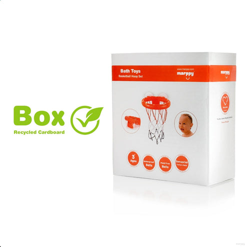 Bath Toys - Bathtub Basketball Hoop for Kids, Mold Free with 3 Balls, Strong Suction Cup for Toddlers