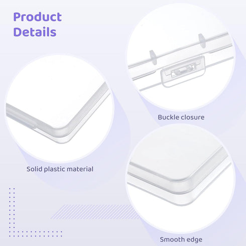 Tressify 12 7.5 5.1 0.7 Inches Clear Breast Milk Freezer Storage Trays, Space-Saving X X Organizers for Easy