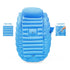 PandaEar Inflatable Baby Bathtub, Portable Toddler Bath Tub with Air Pump, Foldable Shower Basin (Blue)