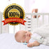 28x49, 100% PlushDeluxe Crib Mattress Protector, Waterproof, Noiseless, Ultra Soft Viscose Made from Bamboo