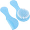 BESTonZON Newborn Hairbrush and Scalp Comb Set for Grooming, Sky-Blue Brush for