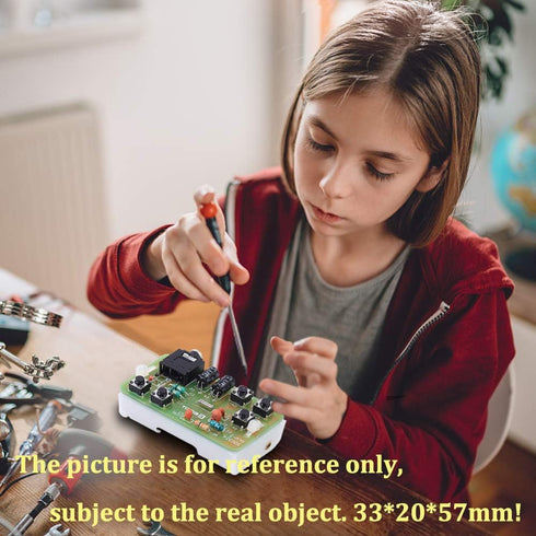 DIY Radio Kit, Icstation FM Radio Kit, Soldering Project Radio Module for STEM Labs Physics Science