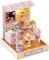 Flever Dollhouse Miniature DIY House Kit Creative Room with Furniture for Romantic