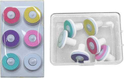 DYKKLKQ 6 Count Trimmer Set Electric Nails Pads for Baby Gentle Manicure Accessories Infant Nails Polishing Grinding