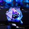 YEMEKO Dargon's Eye D20 Dice, Single Dragon Eye DND Dice with Resin Sharp Edge, 22Mm Handmade Polyhedral