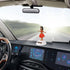 Green Solar Powered Dancing Hula Girl Dashboard Decorations, Swinging Bobbleheads Toy Collection