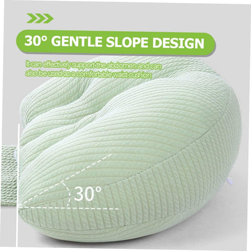 U-Shaped Maternity Support Pillow for Comfort During Pregnancy