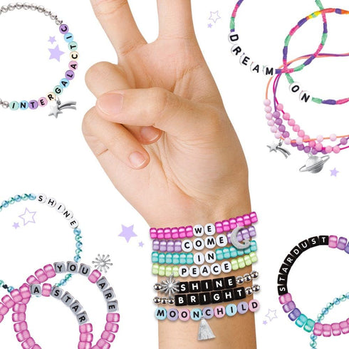 Fashion Angels Galaxy Bead Super Set (12679), 2,000+ Beads with Keeper Case, Makes 50+ Bracelets and Charms
