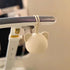 Cute Silicone Pacifier Holder Case for Travel - Milk Tea Color