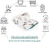 26.5 40 Inches Mallard Duck Baby Blanket for Boys Girls Soft Fleece Minky Blanket with Dotted Backing Double Layer