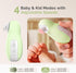 PC20F Trimmer MelodySusie Baby Electric Nail File Kit, Magnetic Rechargeable & Safe Nail with Night Light, Quiet