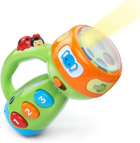 VTech Spin and Learn Color Flashlight, Lime Green