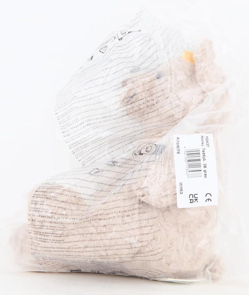Steiff Honey Teddy Bear, Premium Stuffed Animal, Cute Plush Toy for Girls, Boys & Kids, Soft Cuddly Friends (Tan, 15")