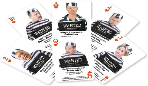 Playing Cards Themed The Hague Tribunal - Standard 52 Card Deck for Poker and Other Card Games