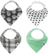 Parker Baby Bandana Drool Bibs, 4 Pack for Boys, Girls, Unisex