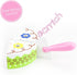 13 Set| Piece Wood Happy Birthday Cake Cake, Candles, Serving Tool & Tray|Party Roleplaying for Kids|Vanilla Cake