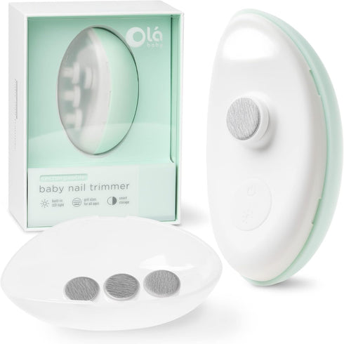 Olababy Rechargeable Electric Baby Nail Trimmer | Newborn Nail Clipper | Electronic