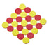 hand2mind Foam Two-Color Counters, Red and Yellow Math Manipulatives for Kids, Pack of 200