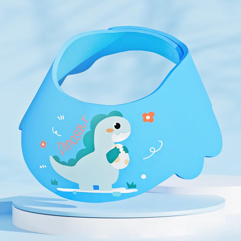 Baby Shower Caps Shield - Adjustable Kids Bath Visor Hat Shampoo Washing Hair Protection Soft Cartoon for Toddler