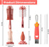 5-in-1 Set, Ariseno Baby Bottle Brush Bottle Brush for Baby, Baby Bottle Scrubber, Including Silicone & Nylon Bottle