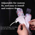 Baby Car Seat Belt Covers - Floral Stroller Seat Strap Covers for Girls Boys, Mink Seat Belt Protectors for Kids