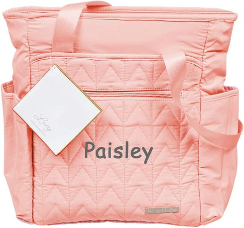 The Trendy Turtle Personalized Baby Boy and Baby Girl Diaper Bags - Gender Neurtral Baby Children Carrying Totes