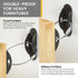 Furniture Anchors (6 Pack), Anti Tip Furniture Straps, 400lbs Tension Earthquake Resistant Metal Straps