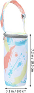 SECFOU Insulated Bottle Cooler Bag with Thermal Insulation, Portable Breastmilk Storage Bag for Daycare and Travel