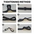 Zoanchig 2-Point Baby High Chair Straps, Adjustable Safety Strap Replacement, Compatible, Safety Harness, Suitable