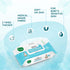 Mother Sparsh 99% 72 pcs/pack Pack 2 Pack) Pure Water (Unscented) baby wipes I Natural Plant made cloth - Super thick I