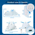 AGV Cici 3 Dimmable Cute Baby Dragon Kids Night Light for Kids,Cute Soft Silicone Lamp Level Changing Rechargeable