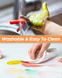 14 8.45oz/250ml, Nicpro Colors Large Washable Paint for Kids Non Toxic Children Tempera Finger Paints with Paint