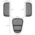 Accmor Car Seat Straps Shoulder Pads for Baby Kids, Soft Seat Belt Covers for All Car Seats, Pushchair, Stroller