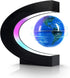 Flagest Magnetic Levitation Floating Globe, Levitating C Shape Globe with LED Lights