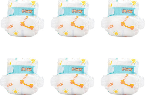 6 17-22 inch Reborn Baby Doll Clothes Pieces Dolls Diapers for Reborn Dolls Clothing Newborn Baby Reusable Diaper Bag