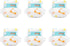 6 17-22 inch Reborn Baby Doll Clothes Pieces Dolls Diapers for Reborn Dolls Clothing Newborn Baby Reusable Diaper Bag