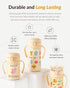 100% 9oz MOYUUM Leak Proof Sippy Cup with Handle | Made in Korea, BPA Free PPSU, Magic No Spill Straw Cup with Attached