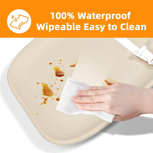 NOSDA CRADOE Waterproof Baby Changing Pad for Dresser, Wipeable Comfortable Soft EVA Foam Changing Station
