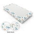 KuphiL10C Girls-16x32 Cute Watercolor Dragon Castle Pattern Baby Changing Pad Cover, Unisex Dragon Moon Star Cloud