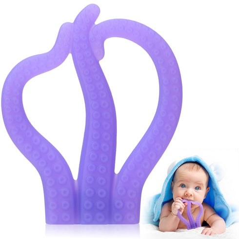 Teething Toys 3-6 Months, Baby Teethers 6-12 Months, Silicone Teething Toys for