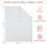 30x40 Cozy Belle Bow Baby Blanket Ultra Soft Fleece Bow Blanket for Gender Reveal, Baby & Pet Stroller Blanket